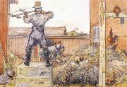 Carl Larsson The Manure Pile china oil painting artist